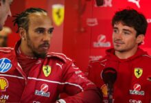Prove Libere 2 GP Azerbaijan Baku Lewis Hamilton Scuderia Ferrari