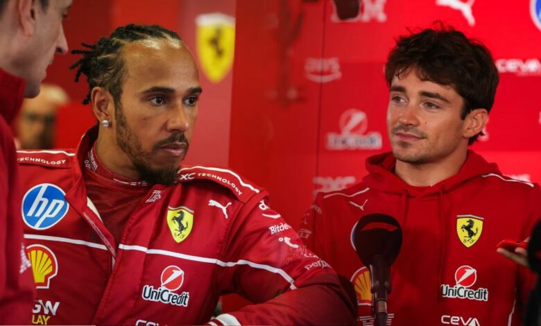 Prove Libere 2 GP Azerbaijan Baku Lewis Hamilton Scuderia Ferrari