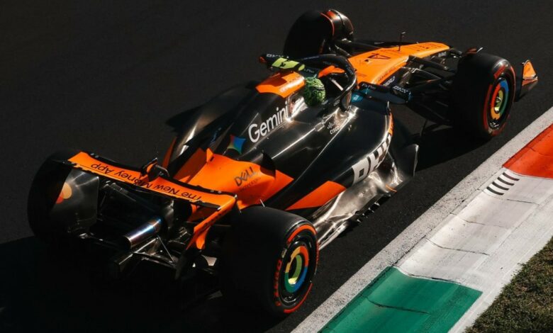 Prove Libere 2 GP Italia McLaren Lando Norris