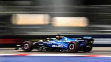 griglia di partenza GP Singapore squalifica Williams Sainz e Albon
