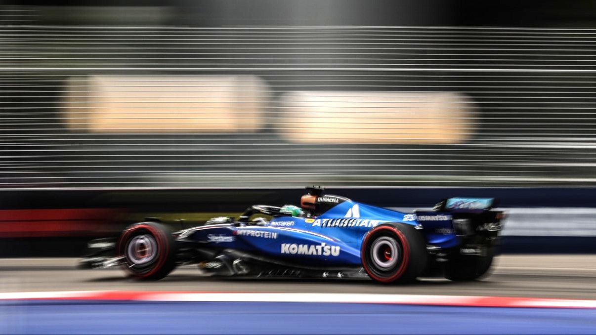 griglia di partenza GP Singapore squalifica Williams Sainz e Albon