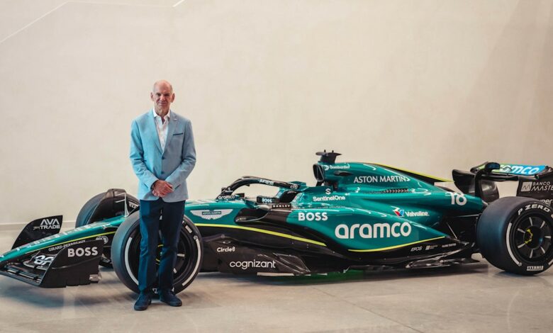 Adrian Newey team principal aston martin