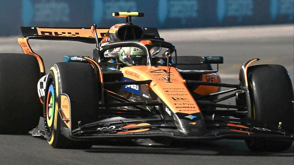Las Vegas GP Free Practice 2 Lando Norris McLaren