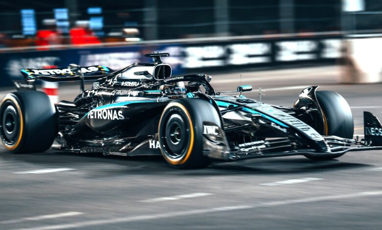 Prove Libere 3 GP Las Vegas George Russell Mercedes