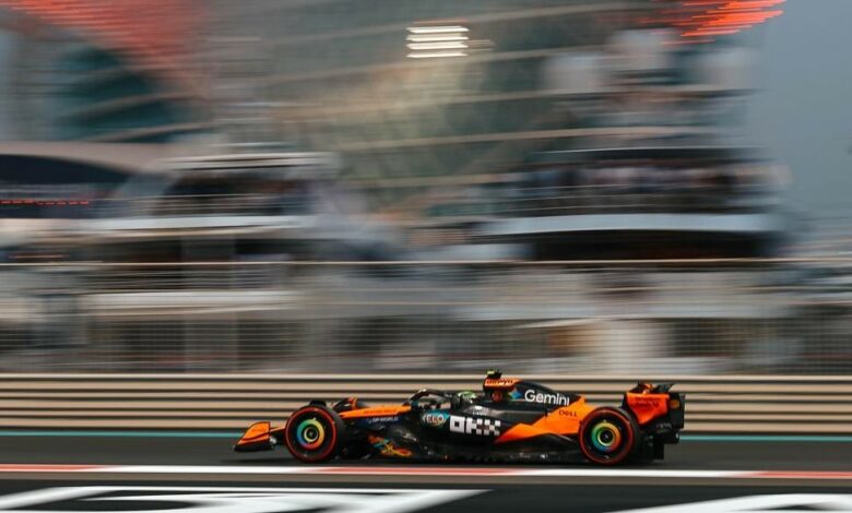 Prove Libere 2 GP Abu Dhabi McLaren Norris