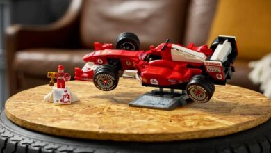 Ferrari F2004 Michael Schumacher Lego Icons