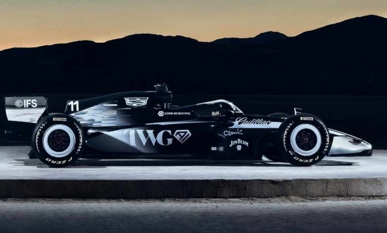 Cadillac F1 2026 Car Livery