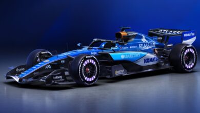 Presentazione Williams FW48 monoposto di Carlos Sainz e Alexander Albon