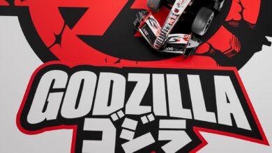 Livrea Haas GP Giappone Godzilla