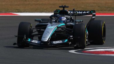 Prove Libere 1 GP Cina George Russell Mercedes