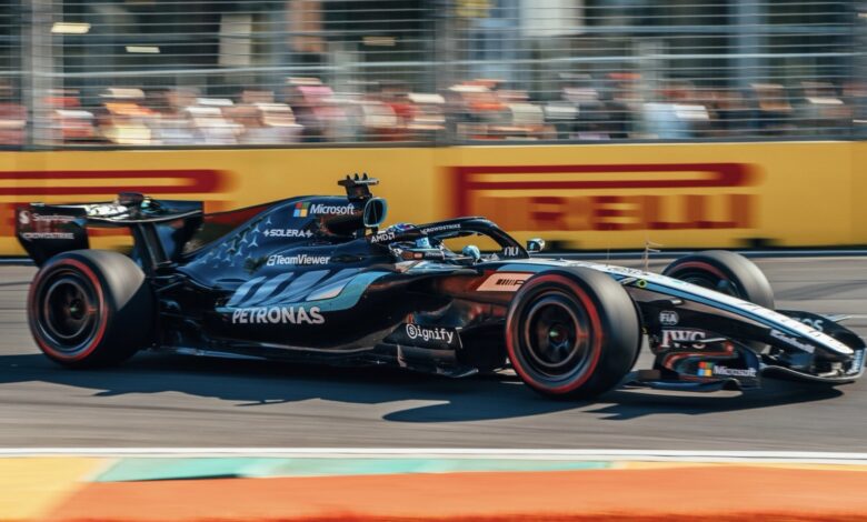 Qualifiche F1 GP Australia pole position George Russell Mercedes