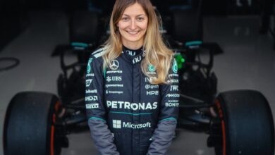 Donne in F1 Doriane Pin F1 Mercedes W12