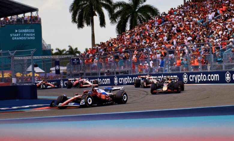 Prove Libere 1 GP Miami cambia durata a 90 minuti