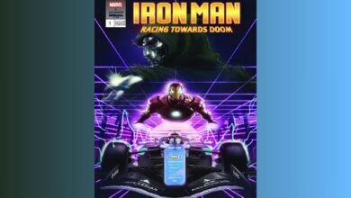 Marvel fumetto Williams Iron Man dottor Destino Dottor Doom F1 GP Miami